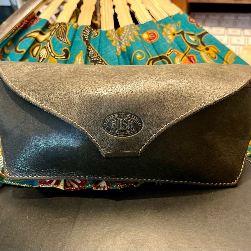 Bush brand Leather sunglass case